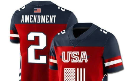 USA 2nd Amendment Jerseys