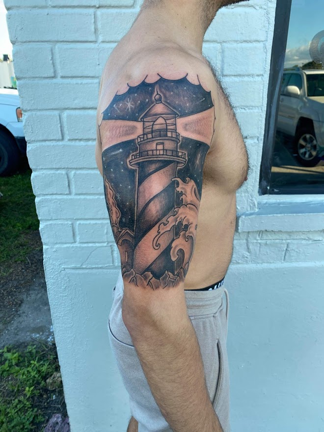 Puerto Rico  Did I mess it up or it pass Lil something for a good  friend tattoo realismtattoo tylertxtattooartist puertorico  flagtattoo  By Simon Gonzales tattoos  Facebook