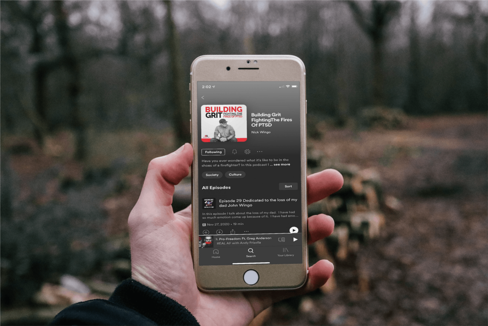 Building Grit was founded by Nick Wingo to help combat the PTSD and suicide rate in firefighters and first responders. Nick Wingo and Building Grit aim to provide those both diagnosed and undiagnosed with the resources and support that they need in order to fight the fires of PTSD.