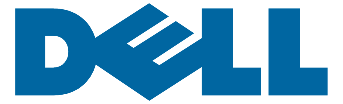blue logo of austin based technology company Dell