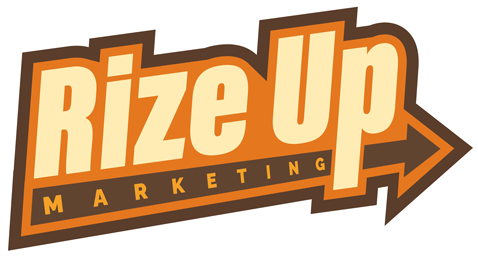 Rize Up Marketing Logo - digital marketing services for small businesses ready to rize up!