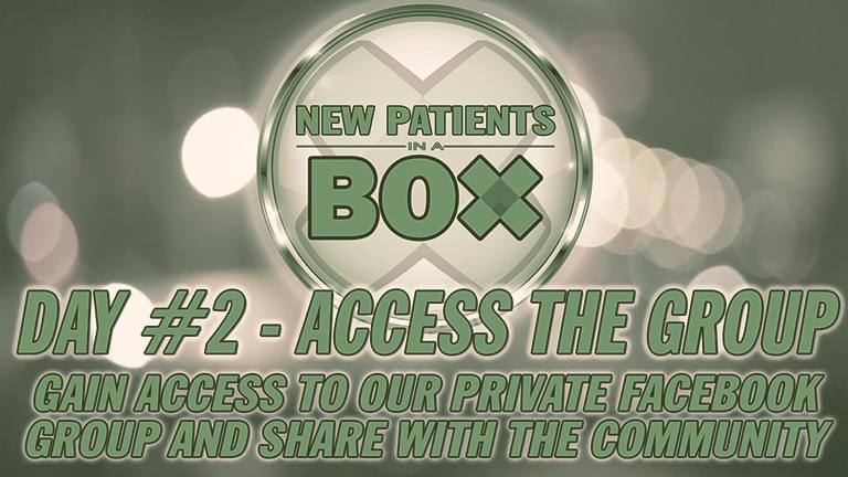 Day 2 of New Patients In A Box