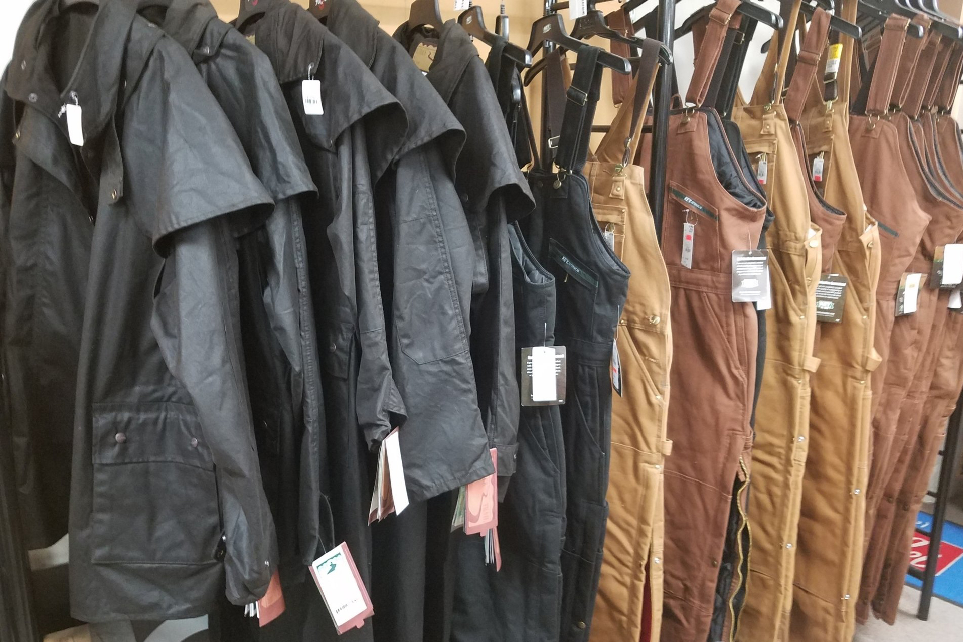 Coats and Overall Jumpers