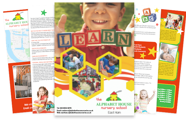 Alphabet House Nursery Parent Pack