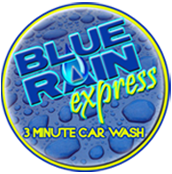 Blue Rain Car Wash Logo