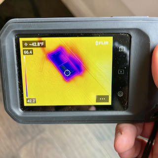 Photo of HVAC System from a Home Inspection with Impressive Inspections Bloomington