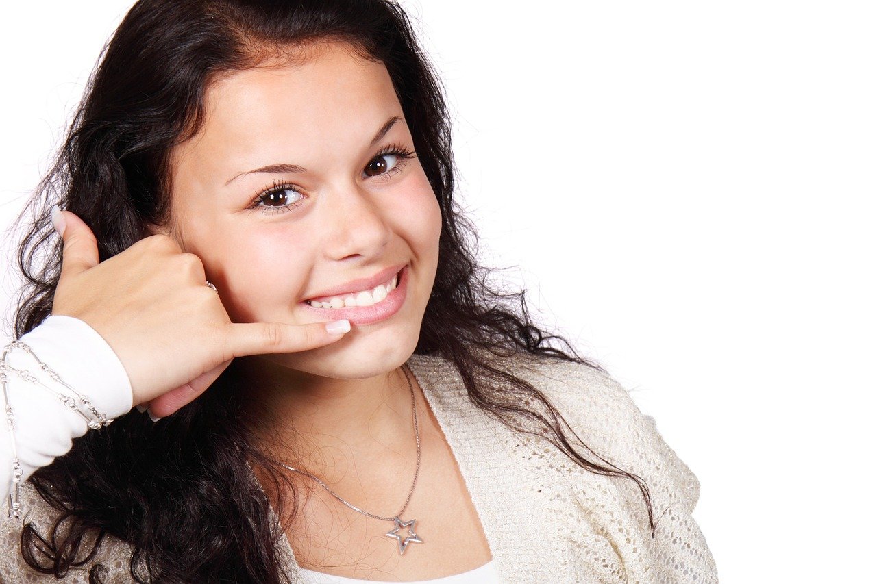 Call us female home buyer image