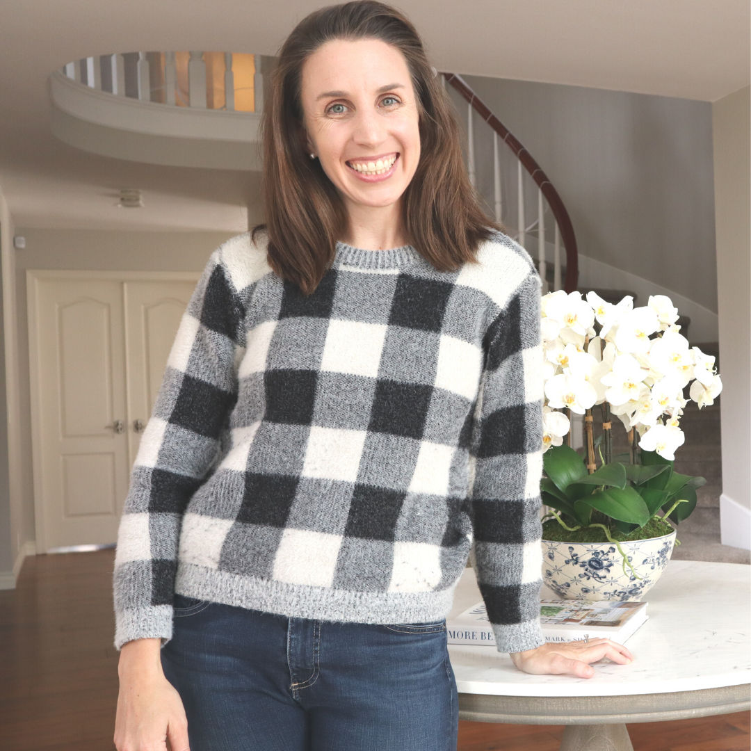 picture of mom heather kirwan with a healthy happy smile