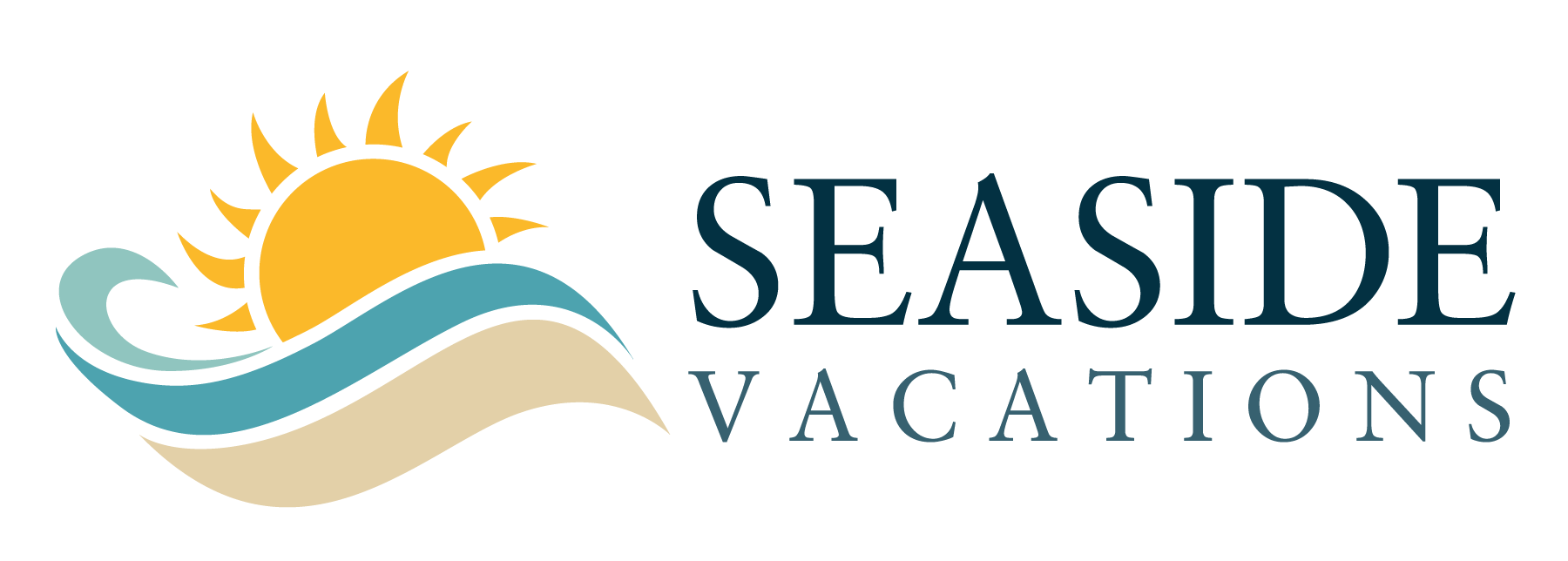 Seaside Vacations brand logo