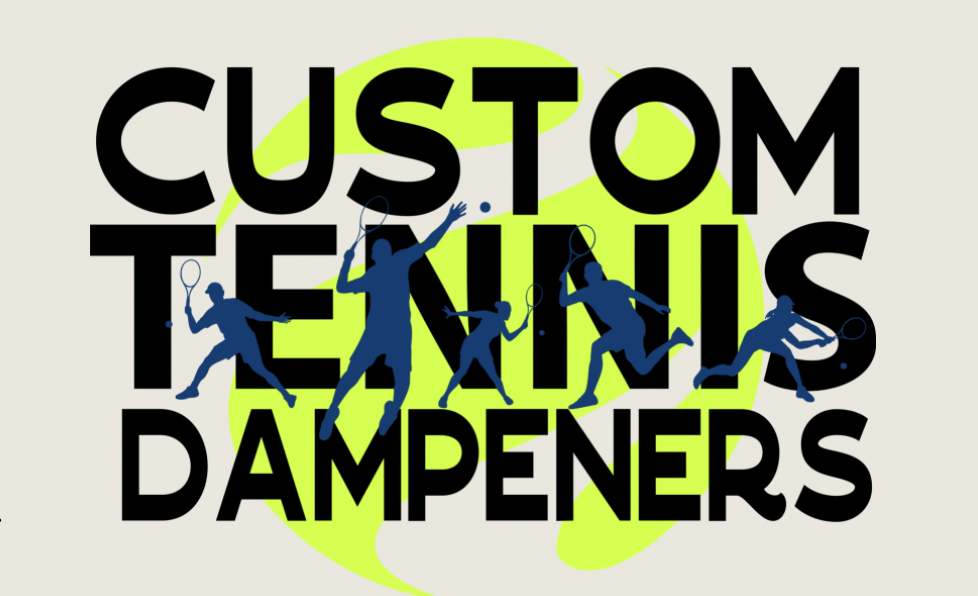 Custom Tennis Dampeners Serving Australia, New Zealand, USA & Europe