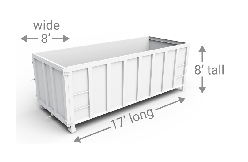 Large 30 Yard Dumpster Rental Kwik Dumpster Rental