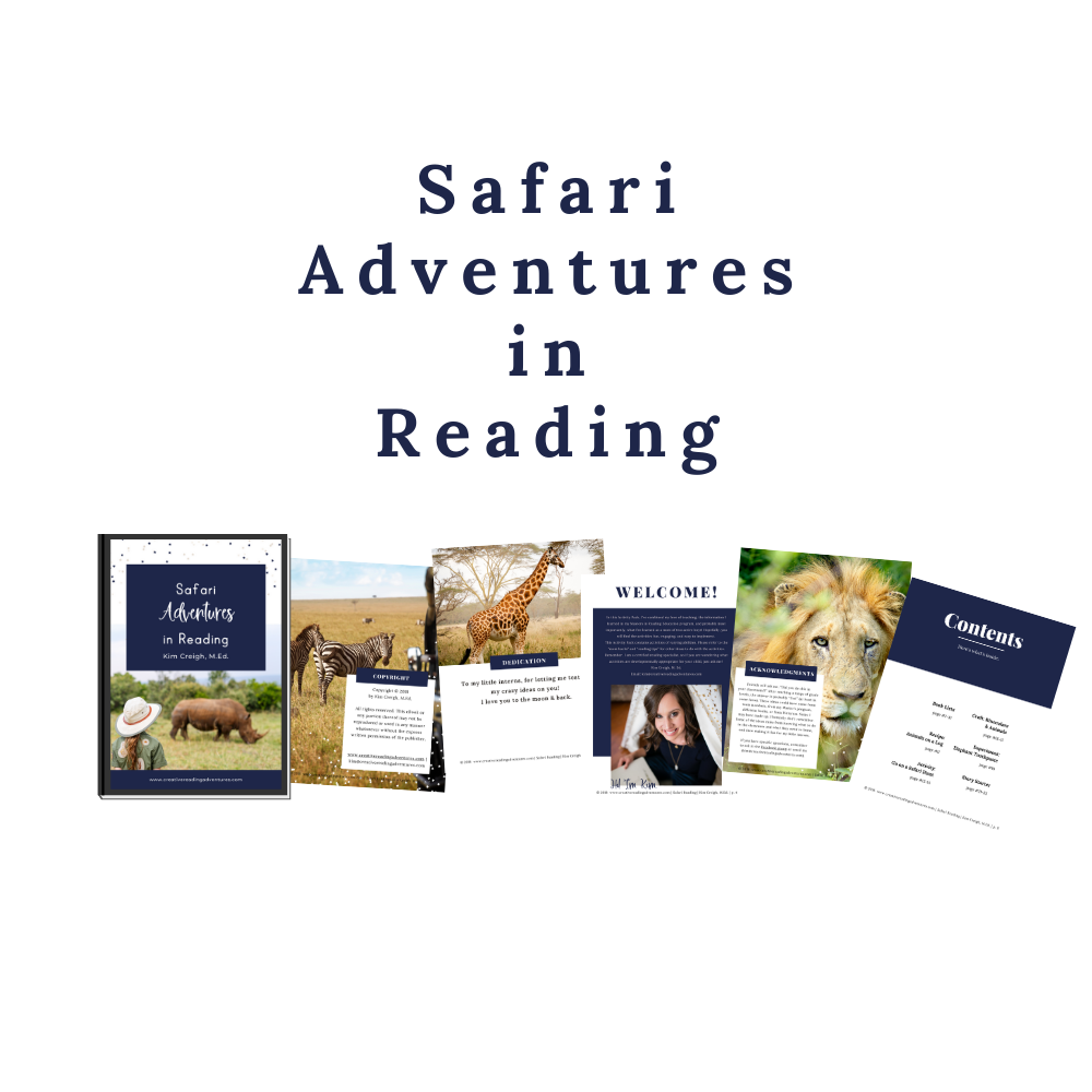 Adventures in Reading Activity Packs | Creative Reading Adventures