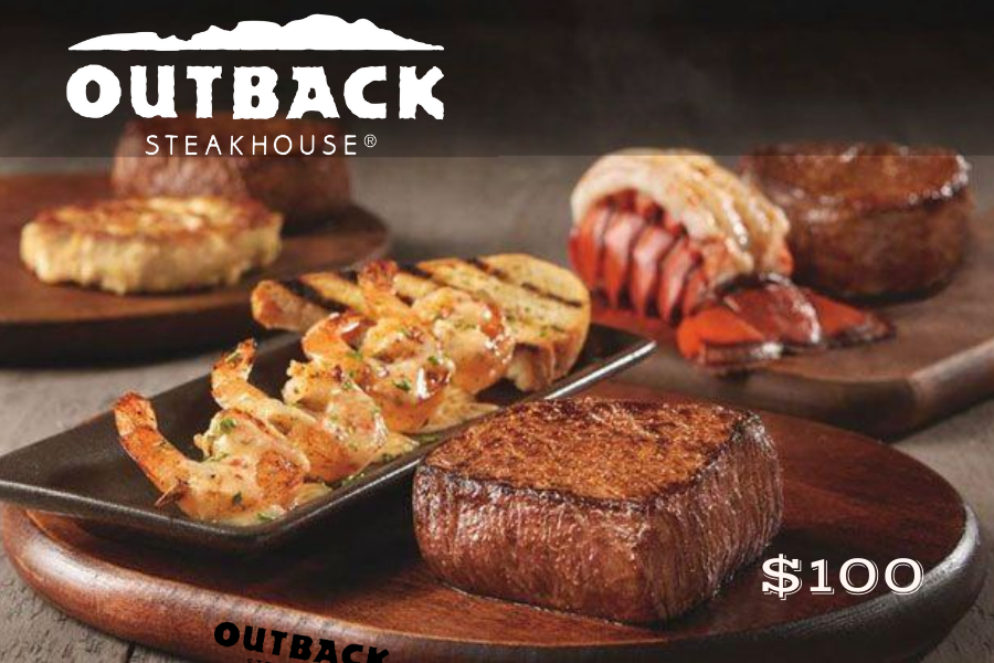 Outback Steakhouse Gift Card Giveaway!